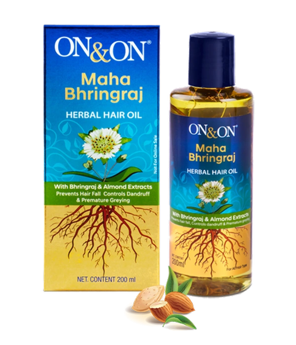 On&On Maha Bhringraj HERBAL HAIR OIL 200 ml