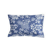 Morado MORADO Premium Glace Cotton Single Flat Bedsheet with 1 King Size Pillow Cover (60x90 Inches)-Blue - 60x90 inches
