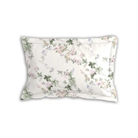 Morado MORADO Premium Glace Cotton Single Flat Bedsheet with 1 King Size Pillow Cover (60x90 Inches)-White - 60x90 inches