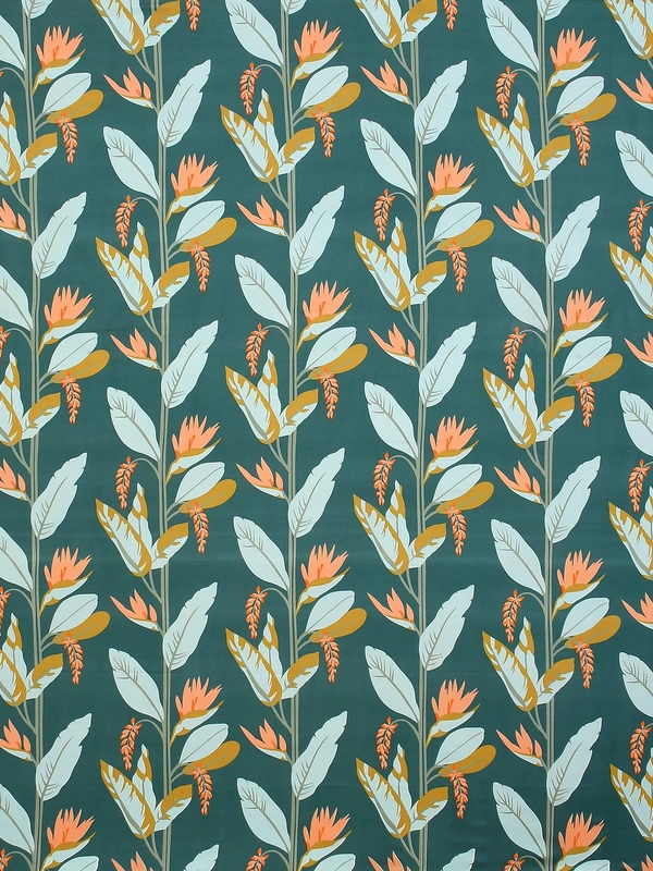 MORADO Premium Glace Cotton Single Bedsheet with 1 King Size Pillow Cover (60x90 Inches)