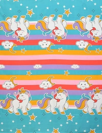 MORADO Premium Glace Cotton Elastic Fitted Single Bedsheet with 1 Pillow Cover (36x72x8 Inches)