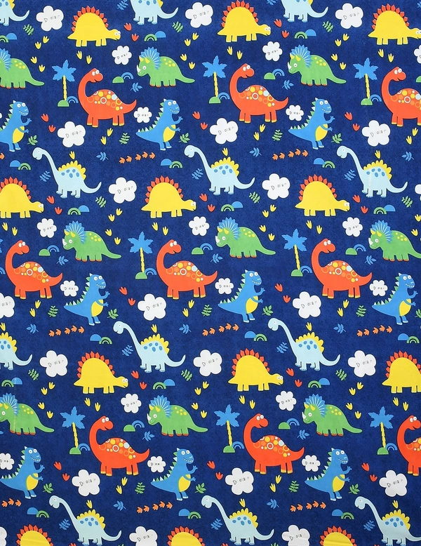 MORADO Premium Glace Cotton Single Bedsheet with 1 King Size Pillow Cover (60x90 Inches)