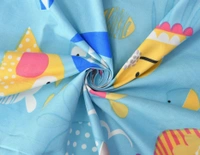 MORADO Premium Glace Cotton Single Bedsheet with 1 King Size Pillow Cover (60x90 Inches)