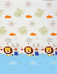 MORADO Premium Glace Cotton Single Bedsheet with 1 King Size Pillow Cover (60x90 Inches)