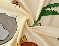 MORADO Premium Casement CottonElastic Fitted Single Bedsheet with 1 Pillow Cover (36x72x8 Inches)