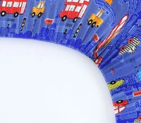 MORADO Premium Glace Cotton Elastic Fitted Single Bedsheet with 1 Pillow Cover (36x72x8 Inches)