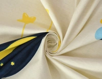 MORADO Premium Glace Cotton Single Bedsheet with 1 King Size Pillow Cover (60x90 Inches)