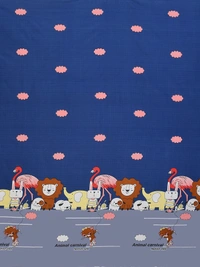 MORADO Premium Glace Cotton Single Bedsheet with 1 King Size Pillow Cover (60x90 Inches)