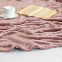 MORADO 190 GSM Flannel Super Soft Warm Single Blanket for Winters - 60x90 Inches, Mocha - 60x90 Inches, Mocha