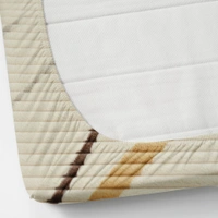 MORADO 190 GSM Flannel Super Soft Warm Elastic Fitted Double Bed Bedsheet with 2 Pillow Covers for Winters - 72x78x8 Inches, Cream - 72x78x8 Inches, Cream