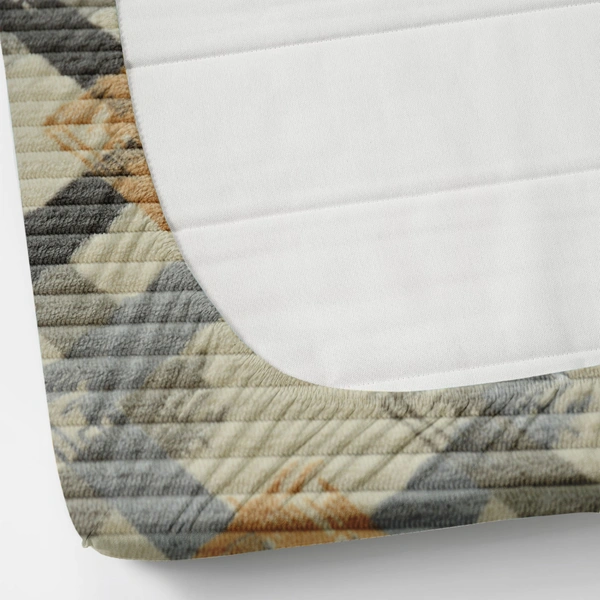 MORADO 190 GSM Flannel Super Soft Warm Elastic Fitted Double Bed Bedsheet with 2 Pillow Covers for Winters - 72x78x8 Inches, Off White - 72x78x8 Inches, Off White