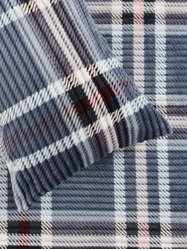 MORADO 190 GSM Flannel Super Soft Warm Elastic Fitted Double Bed Bedsheet with 2 Pillow Covers for Winters - 72x78x8 Inches, Bright Grey - 72x78x8 Inches, Bright Grey