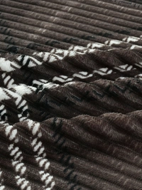 MORADO 190 GSM Flannel Super Soft Warm Elastic Fitted Double Bed Bedsheet with 2 Pillow Covers for Winters - 72x78x8 Inches, Grey - 72x78x8 Inches, Grey