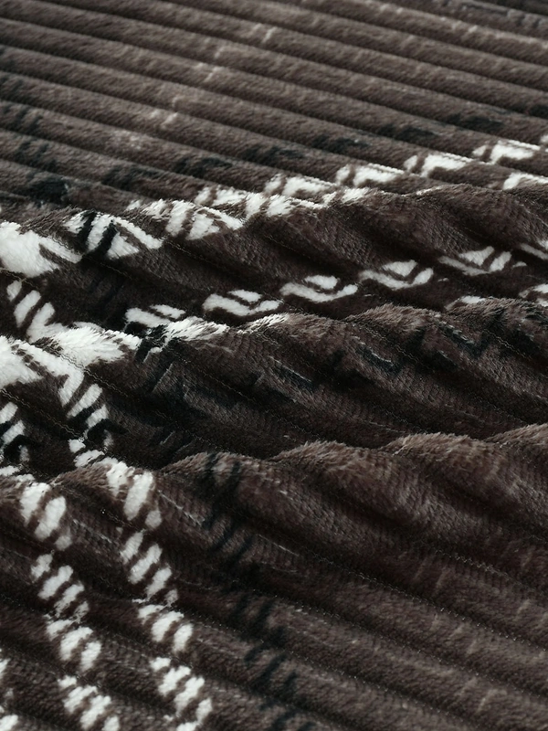 MORADO 190 GSM Flannel Super Soft Warm Elastic Fitted Double Bed Bedsheet with 2 Pillow Covers for Winters - 72x78x8 Inches, Grey - 72x78x8 Inches, Grey