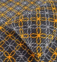 MORADO 190 GSM Flannel Super Soft Warm Elastic Fitted Single Bed Bedsheet with 1 Pillow Covers for Winters - 36x72x8 Inches, Dark Grey - 36x72x8 Inches, Dark Grey