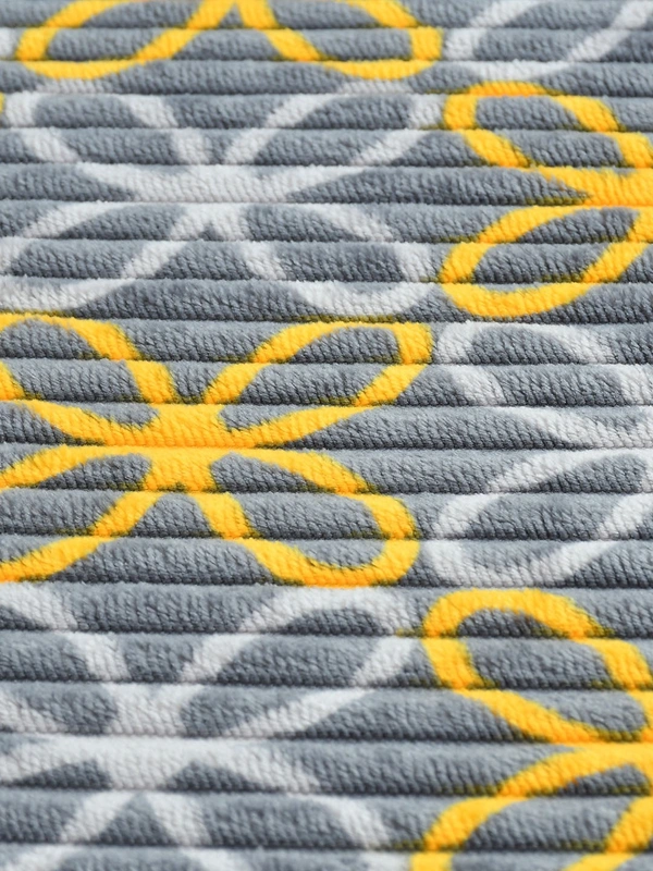 MORADO 190 GSM Flannel Super Soft Warm Elastic Fitted Double Bed Bedsheet with 2 Pillow Covers for Winters - 72x78x8 Inches, Dark Grey - 72x78x8 Inches, Dark Grey