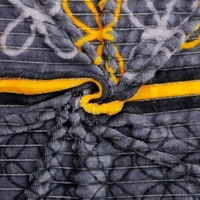 MORADO 190 GSM Flannel Super Soft Warm Elastic Fitted Single Bed Bedsheet with 1 Pillow Covers for Winters - 36x72x8 Inches, Dark Grey - 36x72x8 Inches, Dark Grey