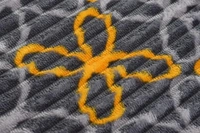 MORADO 190 GSM Flannel Super Soft Warm Elastic Fitted Single Bed Bedsheet with 1 Pillow Covers for Winters - 36x72x8 Inches, Dark Grey - 36x72x8 Inches, Dark Grey