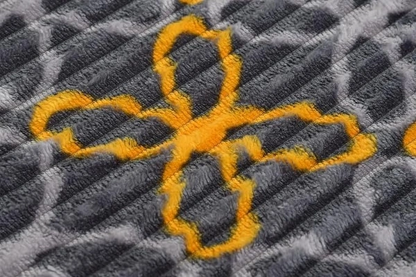 MORADO 190 GSM Flannel Super Soft Warm Elastic Fitted Single Bed Bedsheet with 1 Pillow Covers for Winters - 36x72x8 Inches, Dark Grey - 36x72x8 Inches, Dark Grey