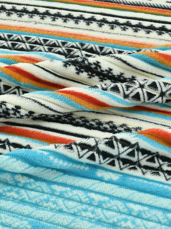 MORADO 190 GSM Flannel Super Soft Warm Elastic Fitted Double Bed Bedsheet with 2 Pillow Covers for Winters - 72x78x8 Inches, Sea Green - 72x78x8 Inches, Sea Green