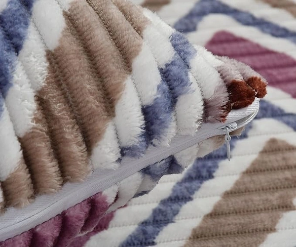 MORADO 190 GSM Flannel Super Soft Warm Elastic Fitted Double Bed Bedsheet with 2 Pillow Covers for Winters - 72x78x8 Inches, White - 72x78x8 Inches, White