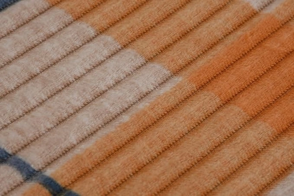 MORADO 190 GSM Flannel Super Soft Warm Elastic Fitted Single Bed Bedsheet with 1 Pillow Covers for Winters - 36x72x8 Inches, Mustard - 36x72x8 Inches, Ochre