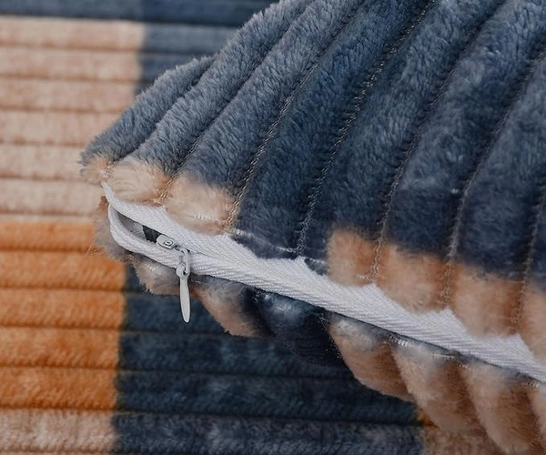 MORADO 190 GSM Flannel Super Soft Warm Elastic Fitted Single Bed Bedsheet with 1 Pillow Covers for Winters - 36x72x8 Inches, Mustard - 36x72x8 Inches, Ochre