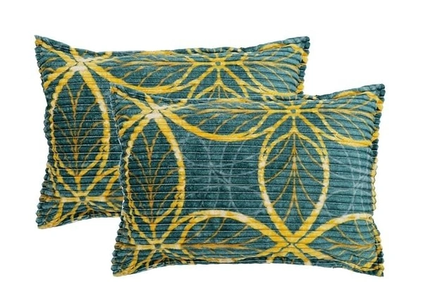 MORADO 190 GSM Flannel Super Soft Warm Elastic Fitted Double Bed Bedsheet with 2 Pillow Covers for Winters - 72x78x8 Inches, Teal - 72x78x8 Inches, Teal