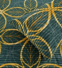 MORADO 190 GSM Flannel Super Soft Warm Elastic Fitted Single Bed Bedsheet with 1 Pillow Covers for Winters - 36x72x8 Inches, Teal - 36x72x8 Inches, Teal