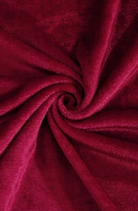 MORADO 190 GSM Flannel Super Soft Warm Elastic Fitted Single Bed Bedsheet with 1 Pillow Covers for Winters - 36x72x8 Inches, Vintage Meroon - 36x72x8 Inches, Vintage Meroon