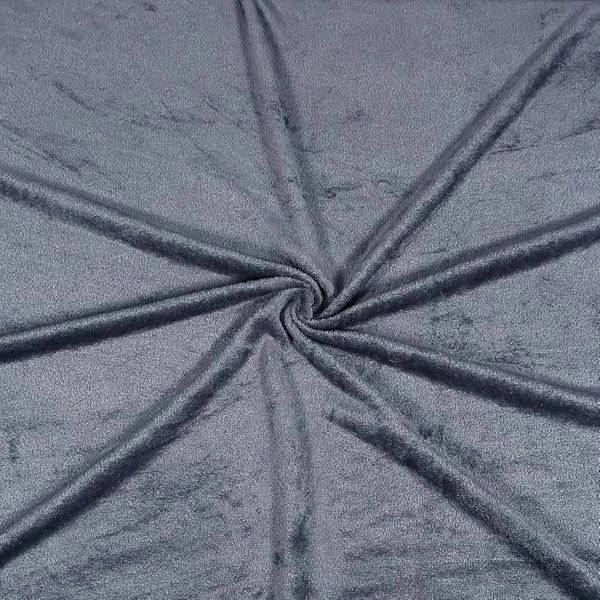 MORADO 190 GSM Flannel Super Soft Warm Single Bed Bedsheet with 1 Pillow Covers for Winters - 60x90 Inches, Cadet Grey - 60x90 Inches, Cadet Grey