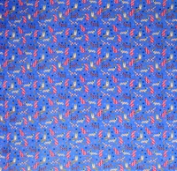 MORADO 190 GSM Flannel Super Soft Warm Double Bed Cartoon Print Bedsheet with 2 Pillow Covers for Winters - 90x100 Inches, Blue - 90x100 Inches, Blue