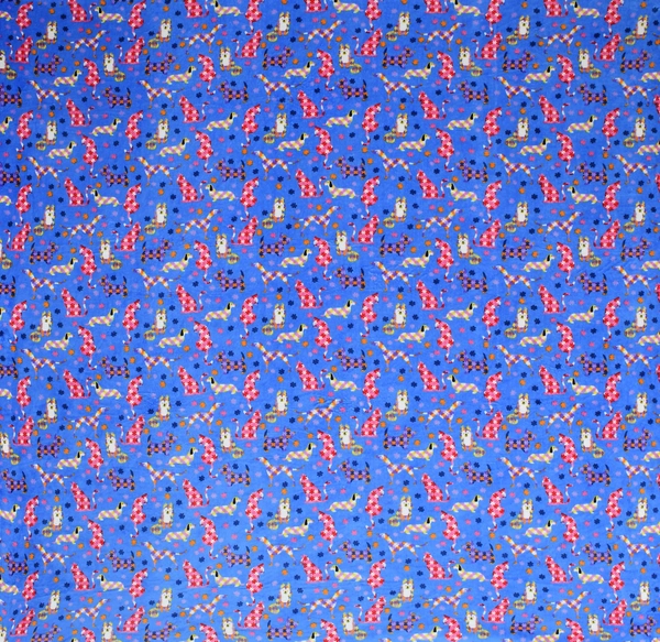 MORADO 190 GSM Flannel Super Soft Warm Double Bed Cartoon Print Bedsheet with 2 Pillow Covers for Winters - 90x100 Inches, Blue - 90x100 Inches, Blue