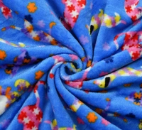 MORADO 190 GSM Flannel Super Soft Warm Single Blanket for Winters - 60x90 Inches, Blue - 60x90 Inches, Blue