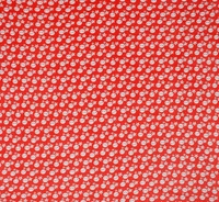 MORADO 190 GSM Flannel Super Soft Warm Single Blanket for Winters - 60x90 Inches, Red - 60x90 Inches, Red & White