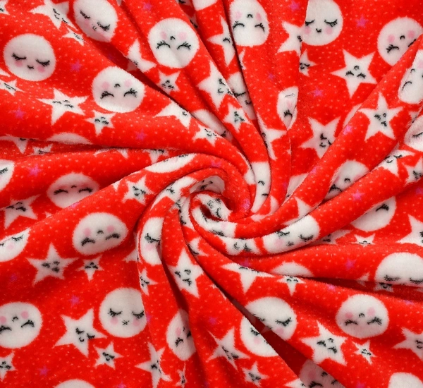 MORADO 190 GSM Flannel Super Soft Warm Single Blanket for Winters - 60x90 Inches, Red - 60x90 Inches, Red & White