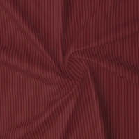 MORADO Glace Cotton Plain Stripe Double Duvet Cover 90x100 Inches | Soft, Breathable & Durable Cotton Duvet Cover for Double Bed(Maroon)