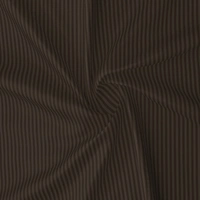 MORADO Premium Glace Cotton Stripe Double Flat Bedsheet With 2 Pillow Covers for Home-Hotels-Guest House (90x100 Inches)-Coffee