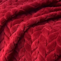 Morado MORADO 230 GSM Flannel Super Soft Warm Single Blanket for Winters - 60x90 Inches, Maroon - 60X90 Inches, Maroon