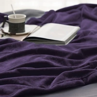 MORADO 190 GSM Flannel Super Soft Warm Single Blanket for Winters - 60x90 Inches, Vintage Maroon - Dark Purple