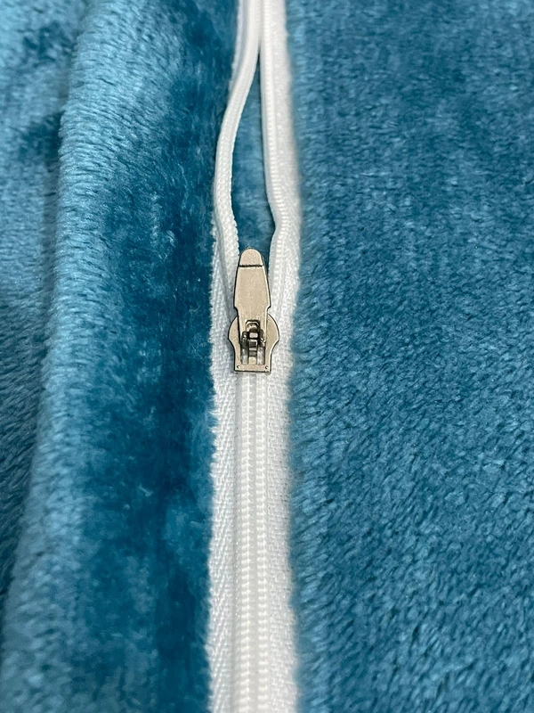 MORADO 190 GSM Flannel Super Soft Warm Single Bed Quilt Cover/Duvet Cover/Rajai Cover/Blanket Cover for Winters with Zipper - 60x90 Inches, Aqua - 60x90 Inches, Aqua