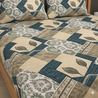 Morado MORADO 190 GSM Flannel Super Soft Warm Double Blanket for Winters - 90x90 Inches, Blue Green - 90x90 Inches, Killarney