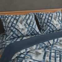 Morado MORADO 190 GSM Flannel Super Soft Warm Double Blanket for Winters - 90x90 Inches, Blue Grey - 90x90 Inches, Blue