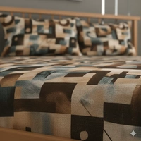 Morado MORADO 190 GSM Flannel Super Soft Warm Double Blanket for Winters - 90x90 Inches, Brown  - 90X90 Inches, Concord