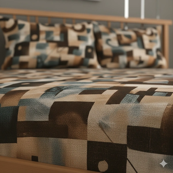 Morado MORADO 190 GSM Flannel Super Soft Warm Double Blanket for Winters - 90x90 Inches, Brown  - 90X90 Inches, Concord