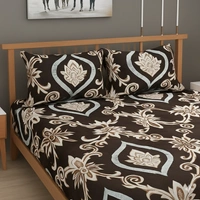 Morado MORADO 190 GSM Flannel Super Soft Warm Double Blanket for Winters - 90x90 Inches, Brown  - 90x90 Inches, Cowboy