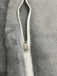 MORADO 190 GSM Flannel Super Soft Warm Single Bed Quilt Cover/Duvet Cover/Rajai Cover/Blanket Cover for Winters with Zipper - 60x90 Inches, Grey - 60x90 Inches, Cadet Grey