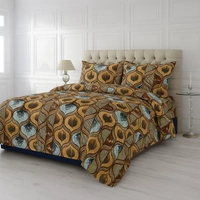 Morado MORADO 190 GSM Flannel Super Soft Warm Single Blanket for Winters - 60x90 Inches, Gray_BeigeCircles - Gray Beige Circles