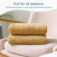 Morado MORADO 190 GSM Flannel Super Soft Warm Double Blanket for Winters - 90x90 Inches, Double - 90x90 Inches, Red