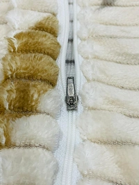 MORADO 190 GSM Flannel Super Soft Warm Elastic Fitted Single Bed Bedsheet with 1 Pillow Covers for Winters - 36x72x8 Inches, Cream - 36x72x8 Inches, Cream